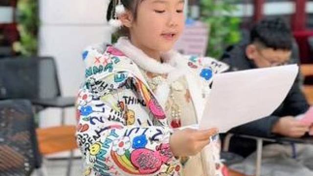 #演讲口才 #少儿口才 #少儿朗诵 
努力不能靠一时兴起
而是需要持续练习，每天坚持进步一点点，未来