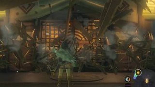 本来还想秀一下，结果场面瞬间尬住。。。
#主机游戏 #任天堂switch #塞尔达传说王国之泪 #游