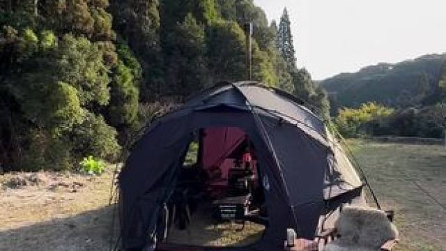 冬日暖帐#露营报告 #户外