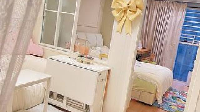 建筑面积68平米，套内44平米的小户型学区房，一字型改造成两室一厅，一镜到底带大家看看～
#小户型 