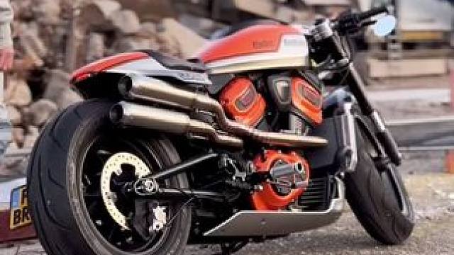 爆改哈雷sportster  s #复古机车 #哈雷sportster #哈雷sportsters 