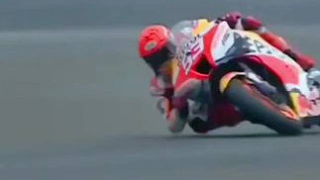#motogp #93号马奎斯 #压弯 #专业动作请勿模仿 #贴地飞行