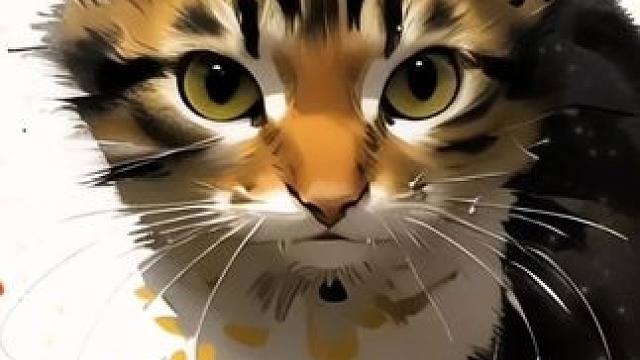 #用新年写真开启年味儿 #岁岁都有喵 #狸花猫 #撸猫第一视角  做任务 两个赞