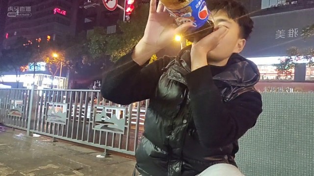 长沙解放西真实户外可乐节目