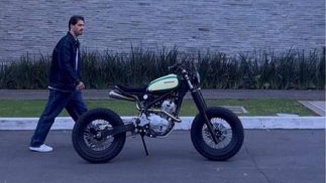 城市通勤改装玩乐神车 #复古机车 #cg125 #tracker #机车改装