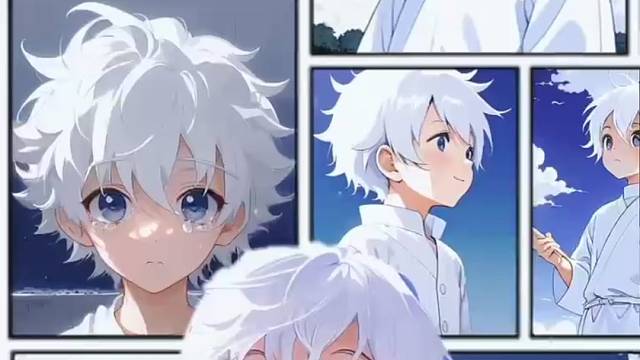 白小童禅修姿势上