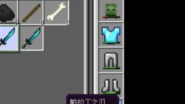 烦人的村民求生18:获得帕拉丁之刃，全新的盔甲！ #烦人的村民 #我的世界