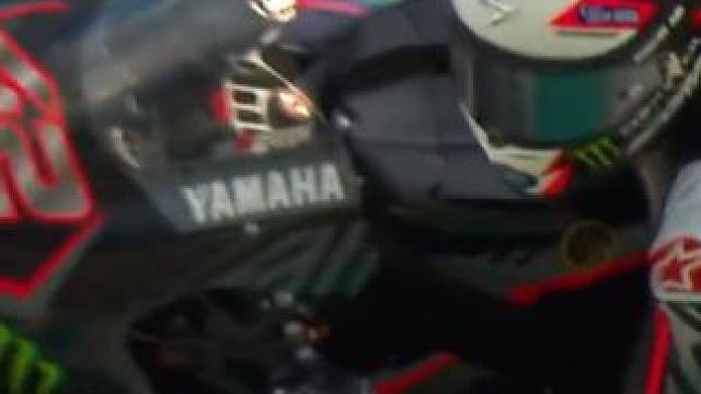 #motogp 林斯测试雅马哈M1赛车#专业动作请勿模仿 #赛道