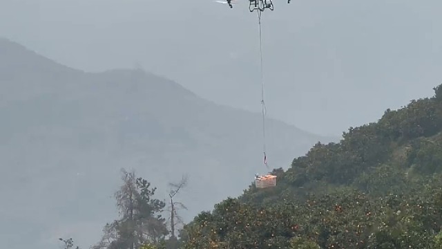 用无人机运橘子，你们知道意味着什么吗？