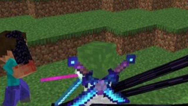 烦人的村民求生19:独战血眼三回！ #我的世界 #烦人的村民