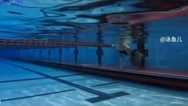谁说蛙泳泳姿比自由泳差!! 沉浸式欣赏蛙
泳!  蛙泳标准：一滑手一蹬脚真的很有好看#蛙泳#爱游泳