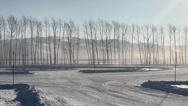 #内蒙古 #法拉利#冰雪试驾 #漂移 来自零下30度的快乐