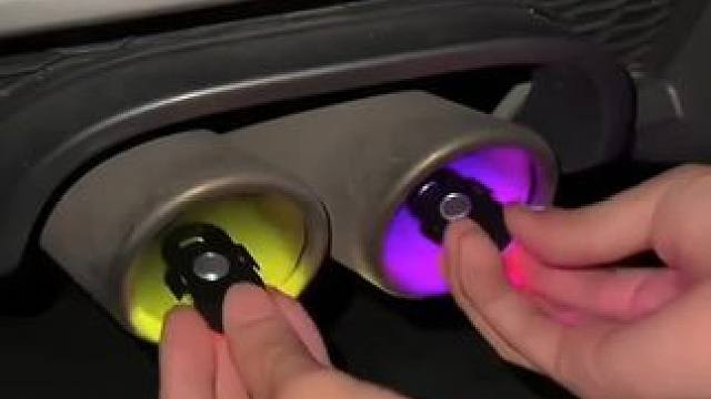 #上热门 #把爱车打造的与众不同#最炫酷车灯 #夜光效果 行车更安全#汽车用品