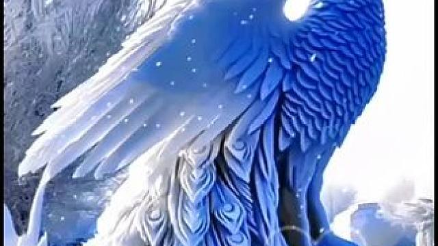 歌曲（昨晚我梦见你了）。请大家欣赏。#作品欣赏 #孔雀 #见者好运 #浮雕画 #孔雀之冬 #雕塑艺术