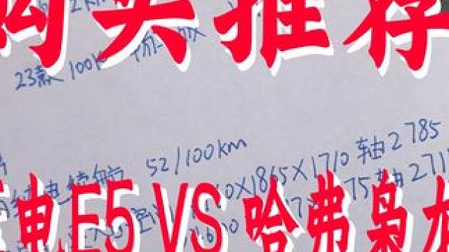 购买推荐 998哈弗枭龙和999的蓝电E5谁是十万元之王？ "#蓝电E5#哈弗枭龙#
1.枭龙最推荐