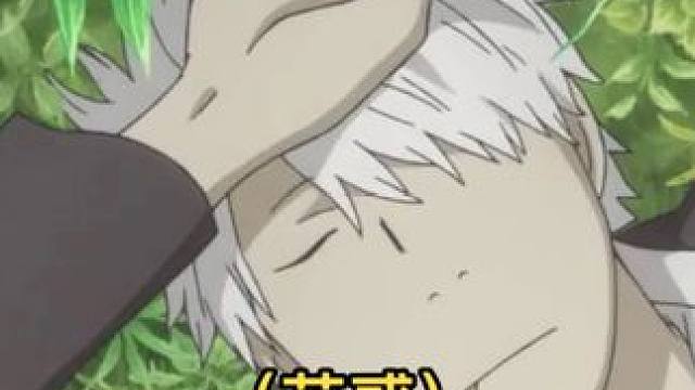 樱花树竟然生下一个女婴，十几年依旧还是婴儿模样。 #虫师 #动漫 #治愈