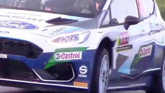 赛前暖胎工作#wrc拉力赛