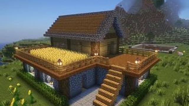 新手木屋！#我的世界 #我的世界建筑