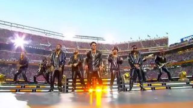 超级碗中场秀经典回顾火星哥#nfl #超级碗