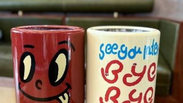 把垃圾桶做成艺术品是什么样子？就是这一款，好看又好用，过年放家里，谁见了不得夸咱有眼光！#垃圾箱 #