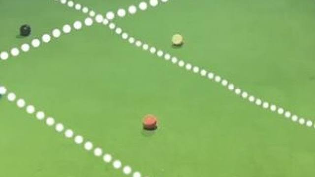 后面一个球难度相当大#怎么样才能打台球打得准 #台球封神榜 #秀出你的神技能 #斯诺克 #立杆尾炸球