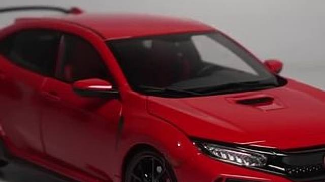 今天开这个车回家过年，是不是有面子。#模型 #汽车模型 #风火轮小车 #思域typer #过年氛围提