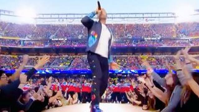 超级碗中场秀经典回顾：酷玩乐队#nfl #超级碗