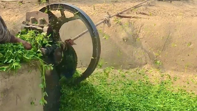 不用电的破碎机