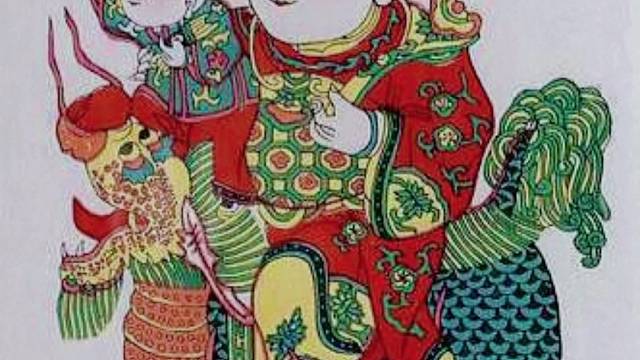 苏州桃花坞木版年画～来源宋代～第一批非遗