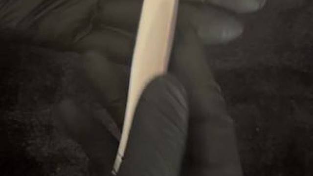 变异蝶m390镜面➕钛合金高抛#刀具 #是时候展现真正的技术了 #精工细作 #盘它就完了 #男人玩具