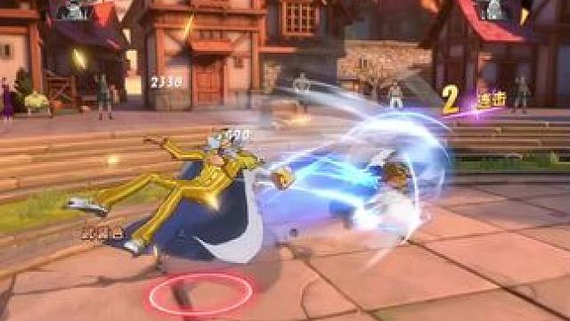 航海王热血航线：竞技场雷利让二追三#热血航线四档蛇人路飞登场 #航海王热血航线