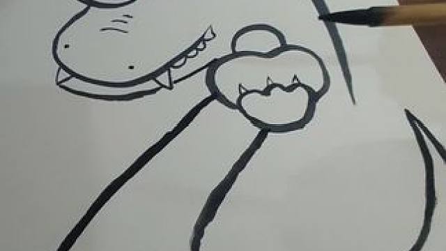 龙年大家都好运 #画了个画 不是大师的画买不起，而是自己画的更有性价比（毕竟便宜）#灵魂画手