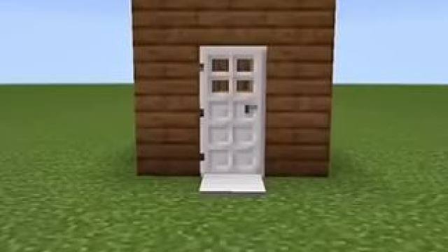 #我的世界 开门