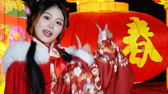 陪100个三台女生吃喝玩乐之「三台灯会」 #灯会 #汉服 #年味 #本地美好推荐官