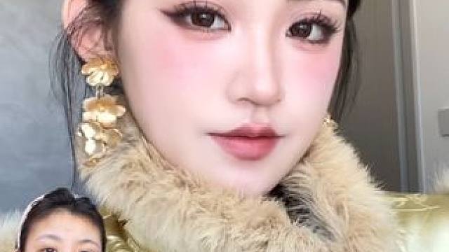 过年怎么能不试试人间富贵花 详细妆教来啦（话很多版）#景甜 #仿妆不仿人 #妆面记录
