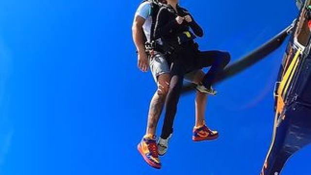 来去都是自由风。#跳伞 #旅行 #kingjd