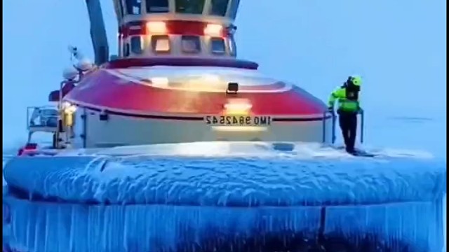 丹麦格陵兰岛破冰船