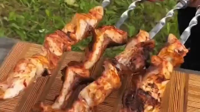 烹饪美味大烤鱼