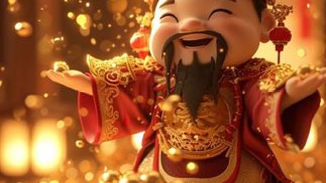 大年初五迎财神啦！#关注我分享更多国学知识 #悟人生之道 #国学文化