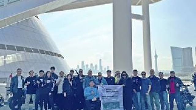 龍年，澳門寶馬摩托車會道聚
 #澳门 #寶馬會 #宝马摩托车 #每个男人都有一个机车梦 #车友聚会