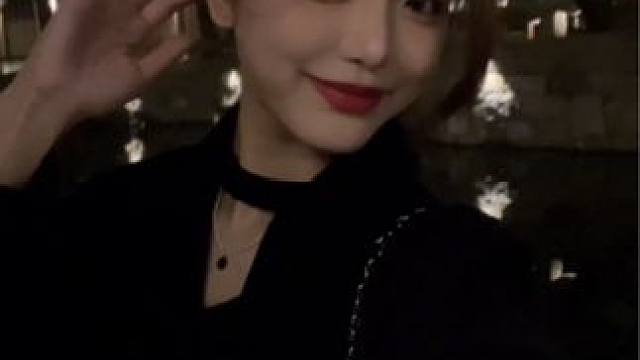 #我属于你的注定 #沉溺在破碎氛围感中 漂亮小姨回家过年啦#夜晚拍照才有感觉