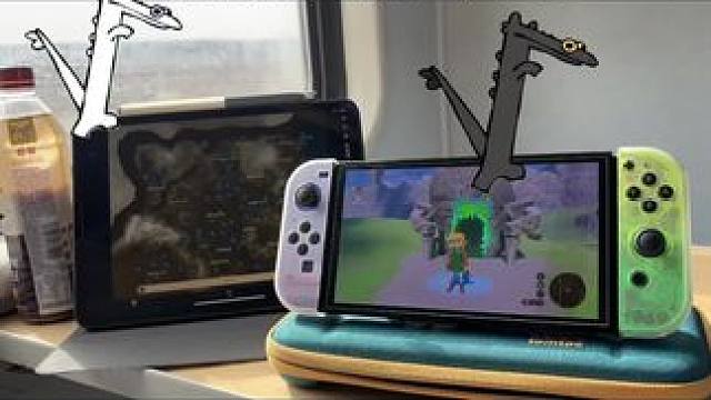 switch真的是长途旅行必备啊！！！#塞尔达传说#塞尔达传说王国之泪#任天堂switch #主机游