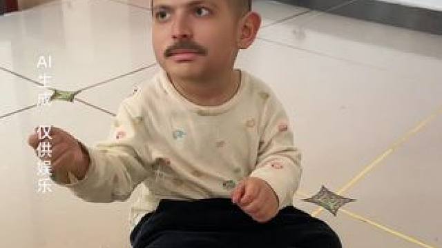 咱也不知道这根线怎么这么有味儿比肘子还好吃  #是时候展现真正的技术了 #人类幼崽 #自己玩的不亦乐