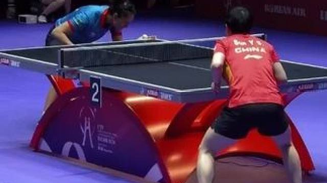 正播釜山团体！莎莎遭遇疯狂阻击，10比9能不能一举拿下！