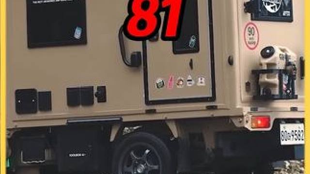 精致小巧的露营货车，不仅好看而且功能齐全！ #露营 #vanlife #露营车改装