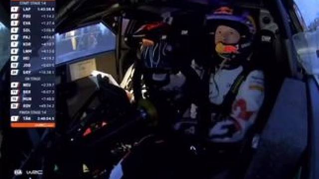 2024wrc瑞典站，SS14罗万佩拉冰雪路面轻松跑到197码，收油？不存在的～#赛车 #wrc拉力