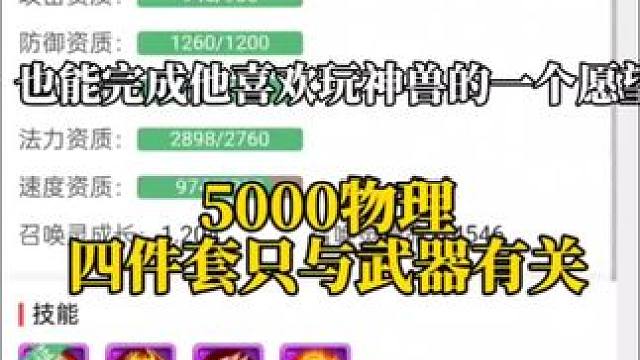 极品！5000物理，排坑最重要#梦幻西游手游 #梦幻手游造梦计划 #阿段估号