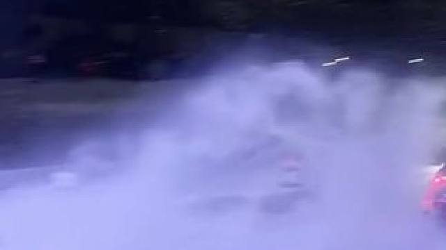 2024WRC瑞典站大飞跳，落地绝对不弹第二下#wrc拉力赛