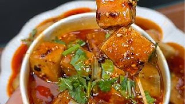 学会了这个臭豆腐，再也不用出去排队吃了，太香了，好吃到停不下来#臭豆腐