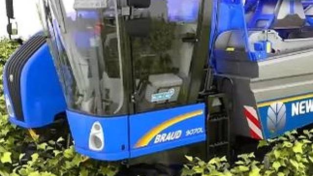 一天采摘几千斤的葡萄收割机，有了它在大的果园也不怕 #原理视界